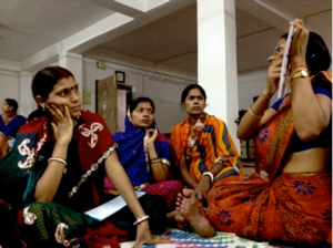 sriya picture Meeting for pregnant women lead by Laxmi Gupta